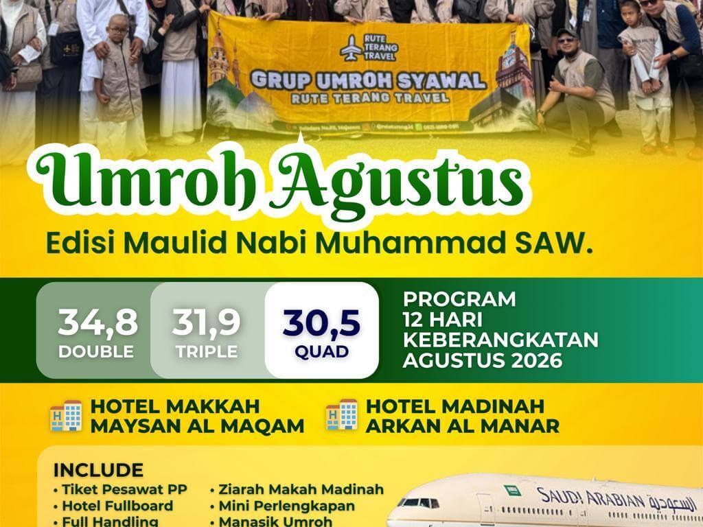 Umroh Agustus 2026